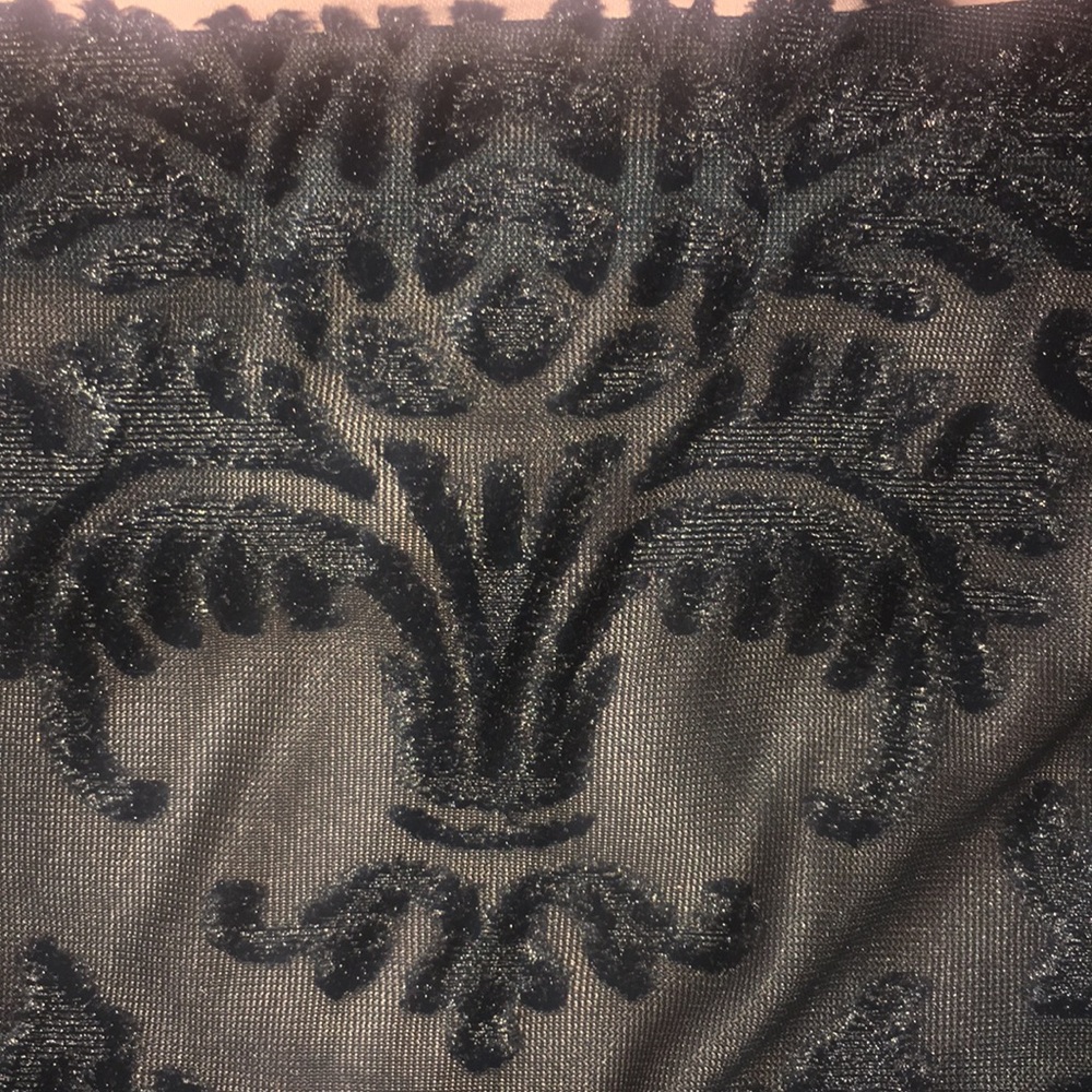 Raised Velvet Leotard - Picture 7 of 8